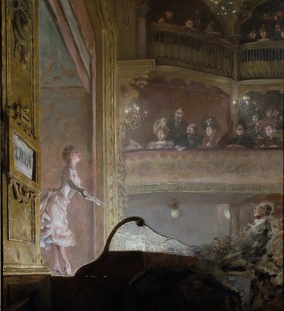 The Singer in Pink, c.1895 by Jean Louis Forain